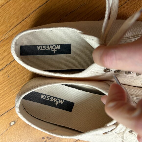 Novesta Women's Sneakers Size 37 Novesta Star Master Plimsolls - Picture 16 of 16